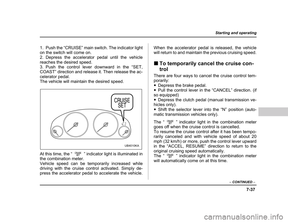SUBARU BAJA 2004 1.G Owners Manual ����
����������������������
������������ �
���������������������������������������������������� 
���������������������������
���������� ���� ������������ ������ ������ ���� ������� 
������������������