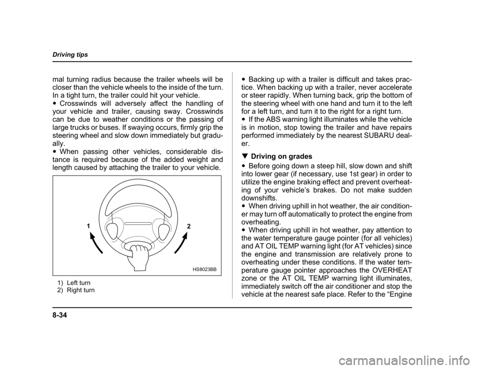 SUBARU BAJA 2004 1.G Owners Manual ����
������������
���� �������� ������� �������� ���� �������� ������� ����� �� 
���������������������������������������������������������
���������������������������������������������������� �
������