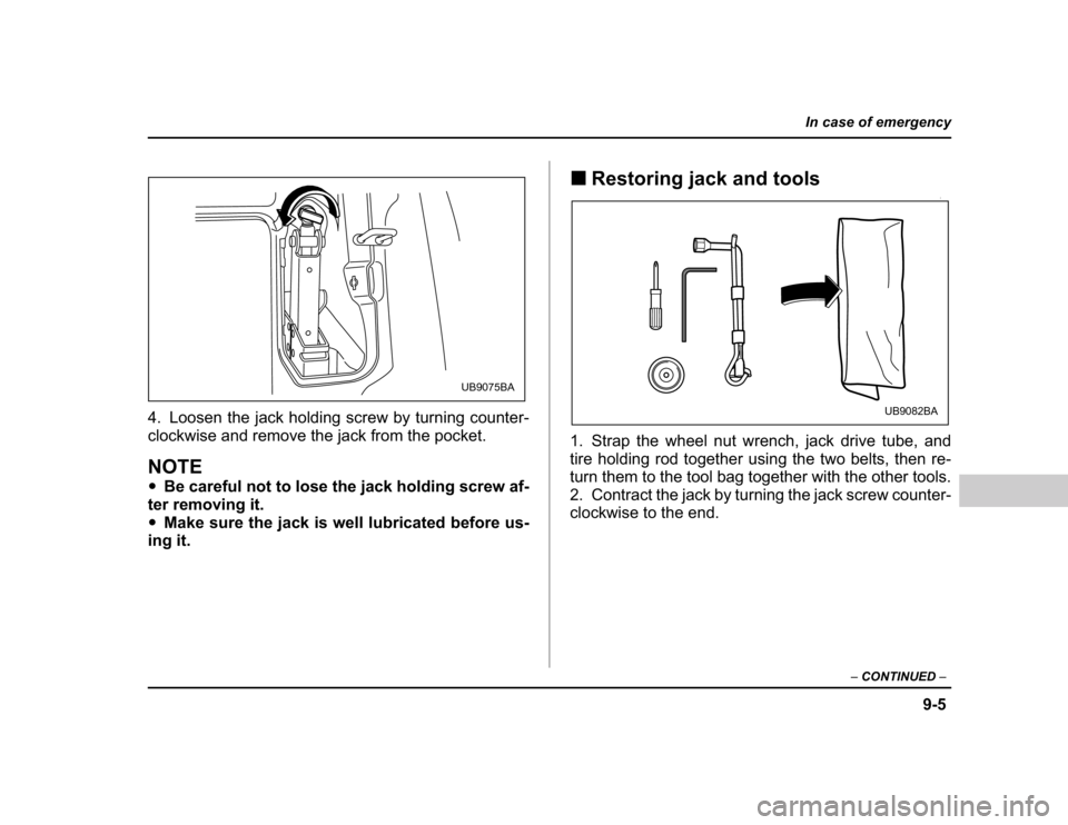 SUBARU BAJA 2004 1.G Owners Manual ���
��������������������
������������ �
��������������������������������������������������� 
����������������������������������������������
���� ��������������������������������������������������
����