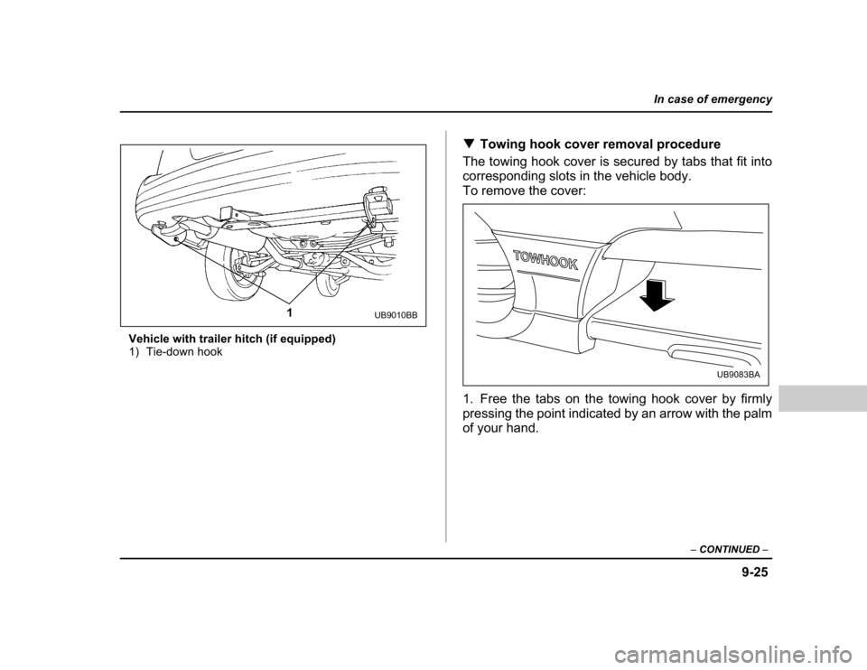 SUBARU BAJA 2004 1.G Owners Manual ����
��������������������
������������ �
���������������������������������������� 
�� ������������� �
�����������������������������������
������������������������������������������������������ 
������