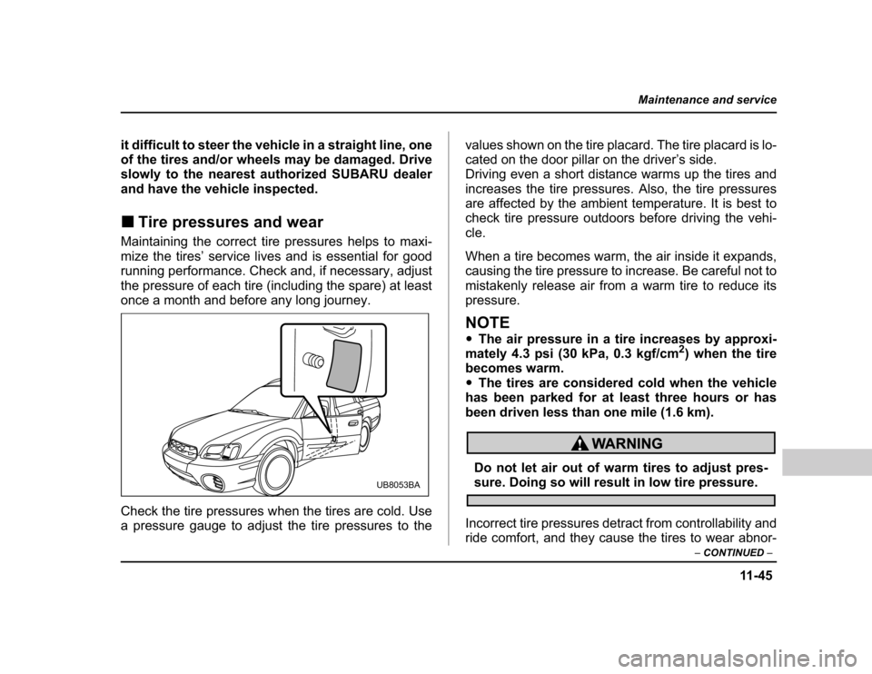 SUBARU BAJA 2004 1.G Owners Manual �� � � �
�����������������������
������������ �
��������������������������������������������������������� 
������������������������������������������������
������� ��� ���� �������� ����������� ������
