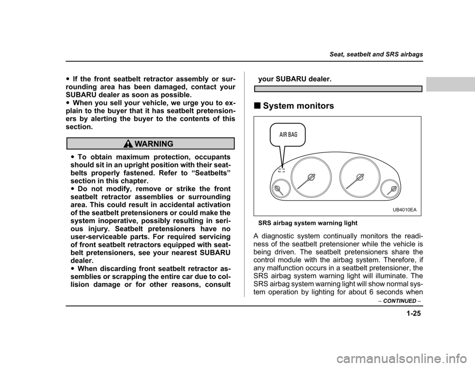 SUBARU BAJA 2004 1.G Service Manual ����
������������������������������
������������ �
���� ���� ������ ��������� ���������� ��������� ��� ����
��������� ����� ���� ����� ��������� �������� ���� 
���������������������������������� � ���