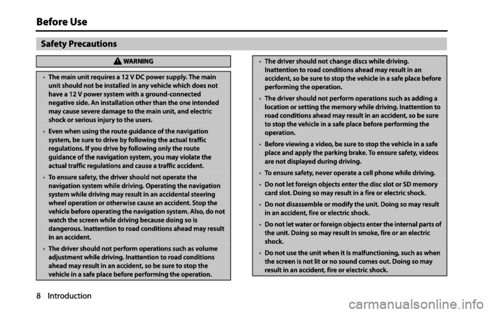 SUBARU FORESTER 2015 SJ / 4.G Navigation Manual 