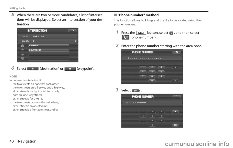 SUBARU IMPREZA 2009 3.G Navigation Manual 