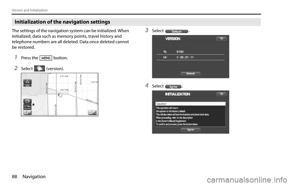 SUBARU IMPREZA 2009 3.G Navigation Manual 