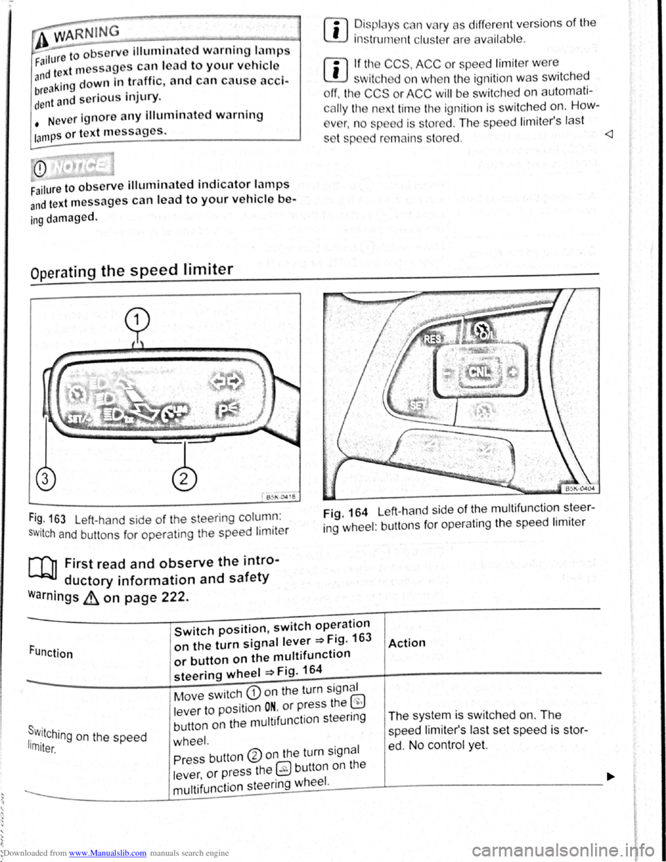 VOLKSWAGEN GOLF PLUS 2011 Owner´s Manual Downloaded from www.Manualslib.com manuals search engine ~
A WARNING ...
~re to observe illuminated w~rning lan1ps
d text messages can lead to your vehicle
an tt· d breaking down in tra 1C, a n VOLKSWAGEN GOLF PLUS 2011 Owner´s Manual Downloaded from www.Manualslib.com manuals search engine ~
A WARNING ...
~re to observe illuminated w~rning lan1ps
d text messages can lead to your vehicle
an tt· d breaking down in tra 1C, a n