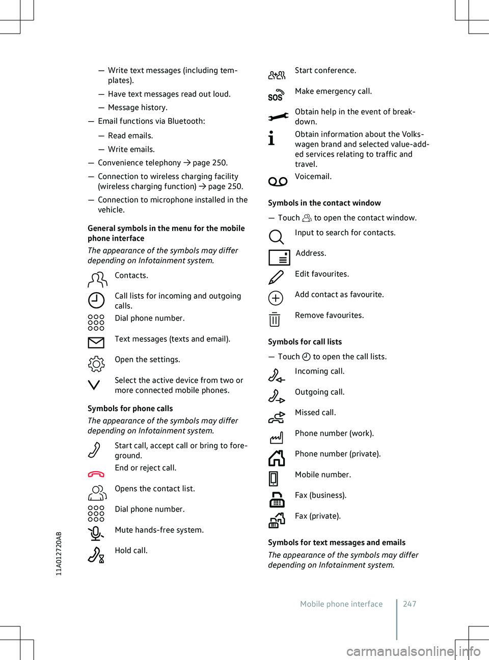 VOLKSWAGEN ID.4 2020  Owner´s Manual 