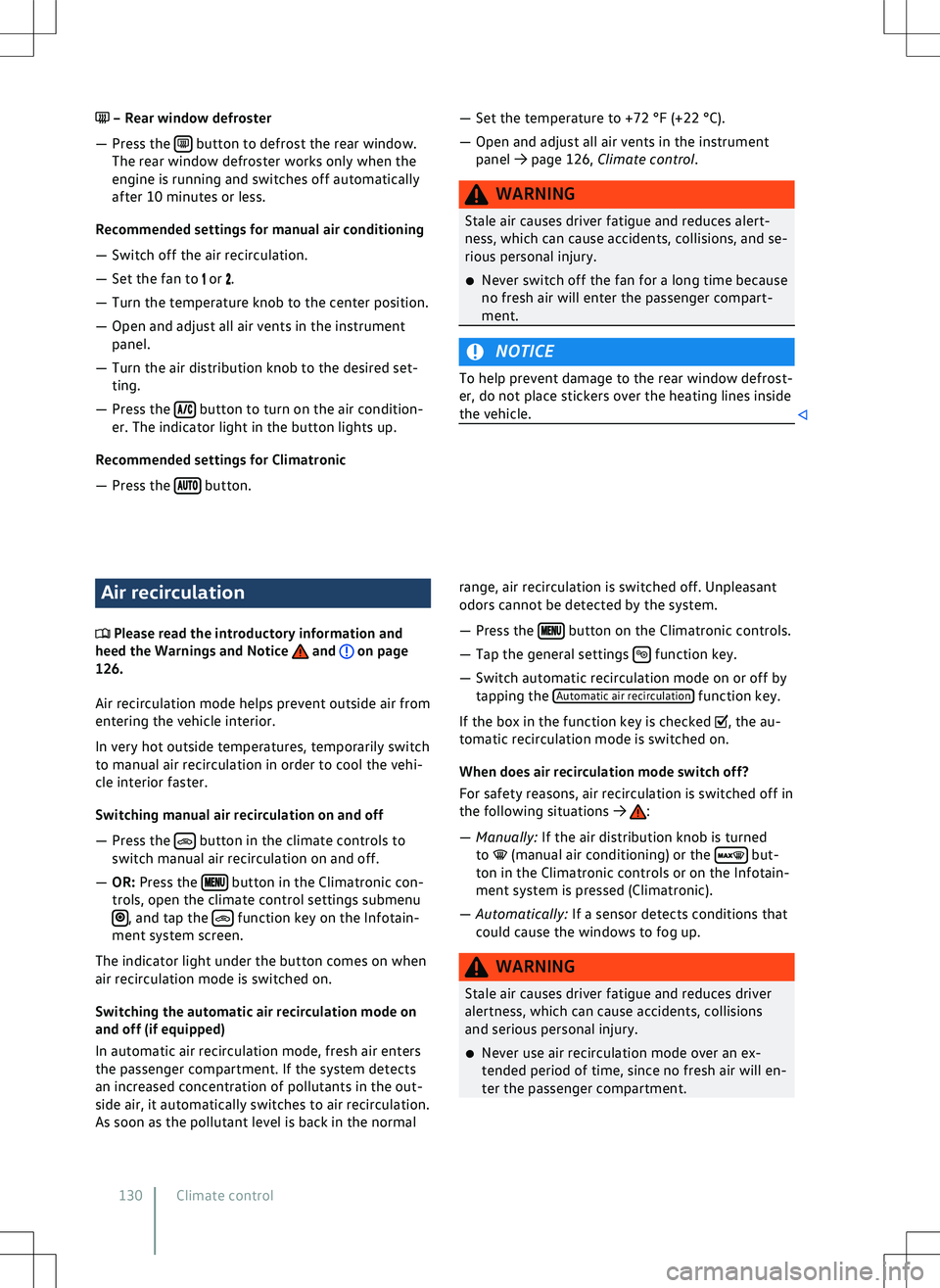 VOLKSWAGEN GOLF GTI 2020  Owners Manual 