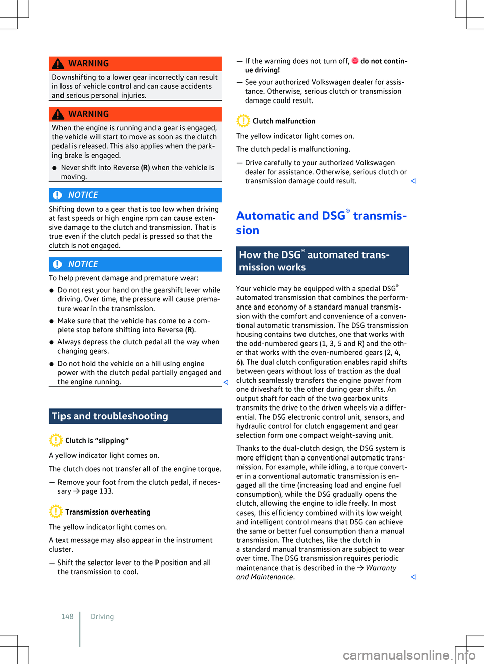 VOLKSWAGEN GOLF GTI 2020  Owners Manual 