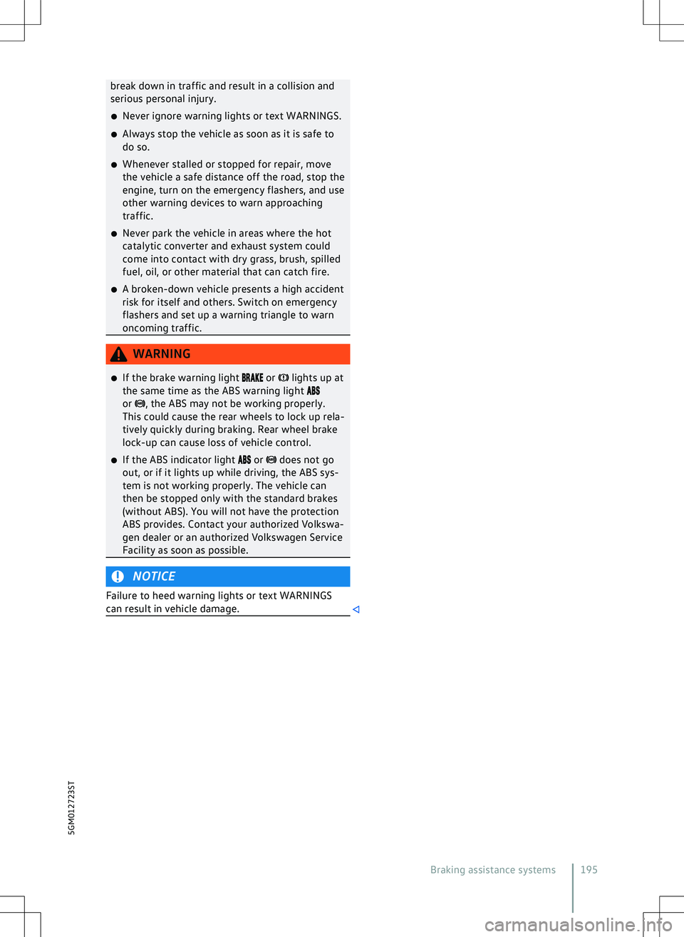VOLKSWAGEN GOLF GTI 2020  Owners Manual 