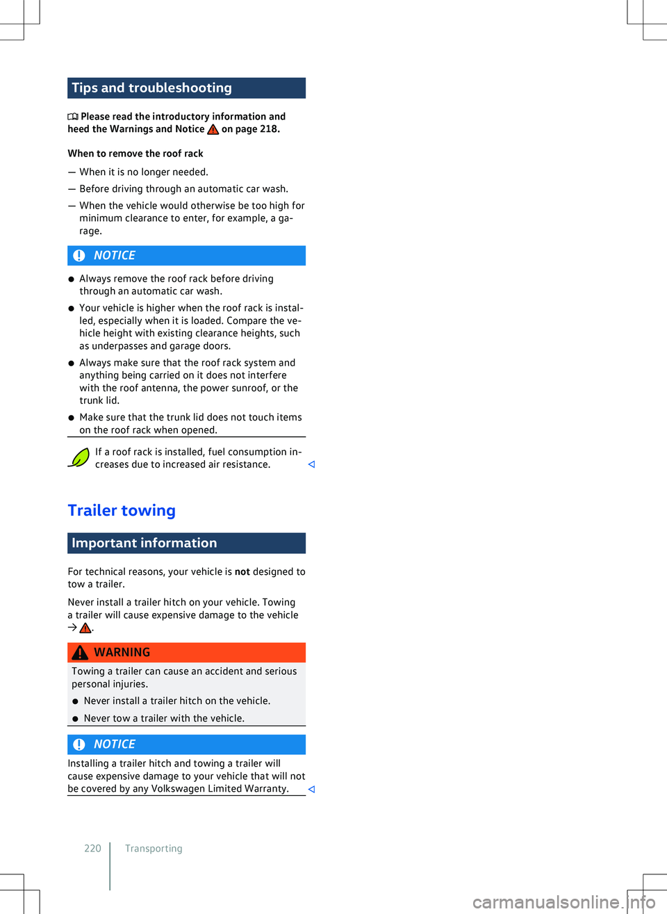 VOLKSWAGEN GOLF GTI 2020  Owners Manual 