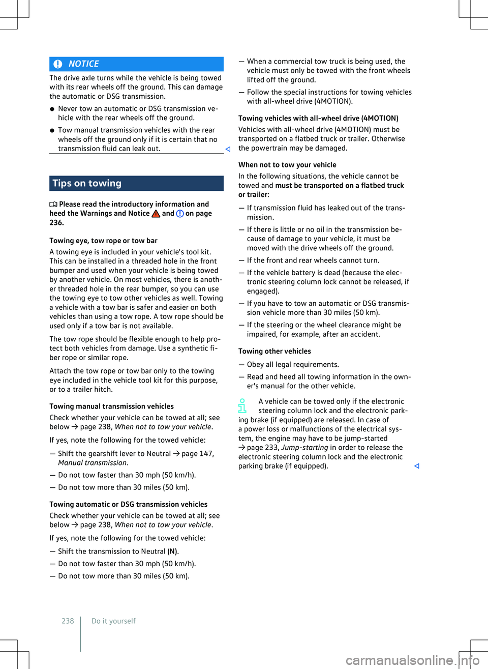 VOLKSWAGEN GOLF GTI 2020  Owners Manual 