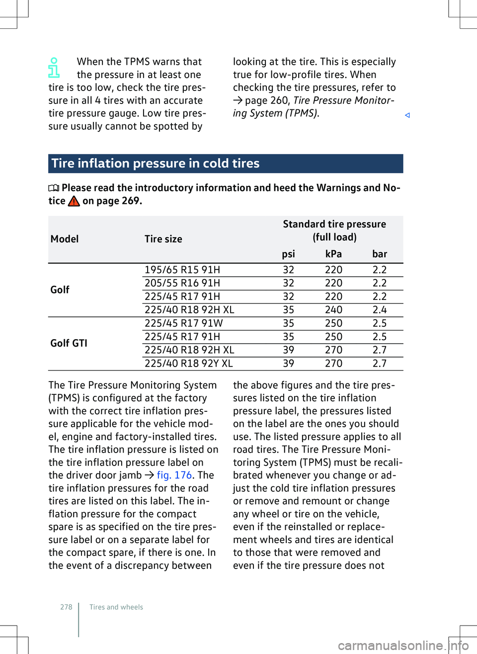 VOLKSWAGEN GOLF GTI 2020 Owners Manual VOLKSWAGEN GOLF GTI 2020 Owners Manual