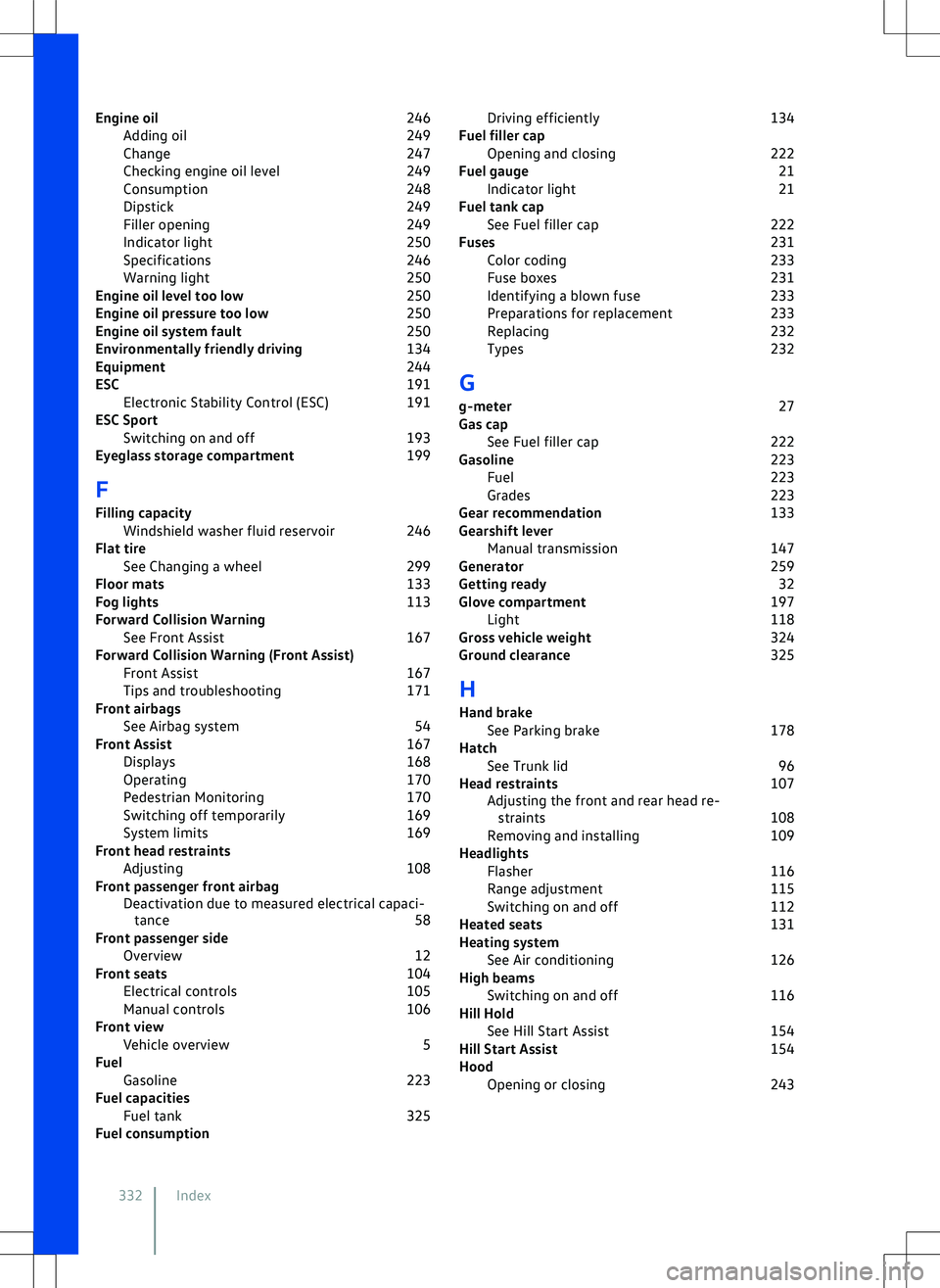 VOLKSWAGEN GOLF GTI 2020 Owners Manual VOLKSWAGEN GOLF GTI 2020 Owners Manual