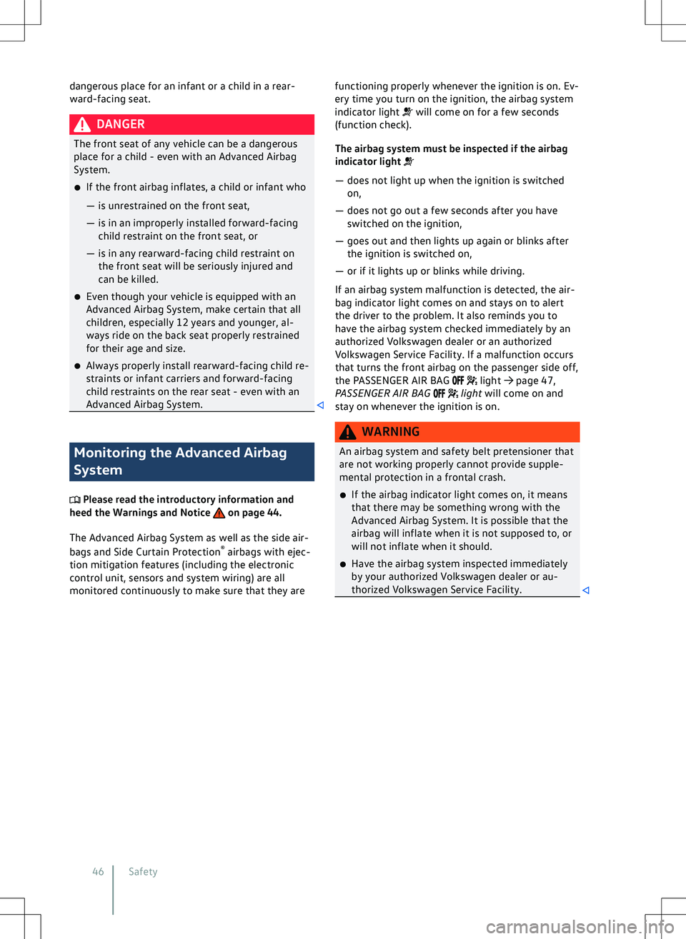 VOLKSWAGEN GOLF GTI 2020 Service Manual VOLKSWAGEN GOLF GTI 2020 Service Manual