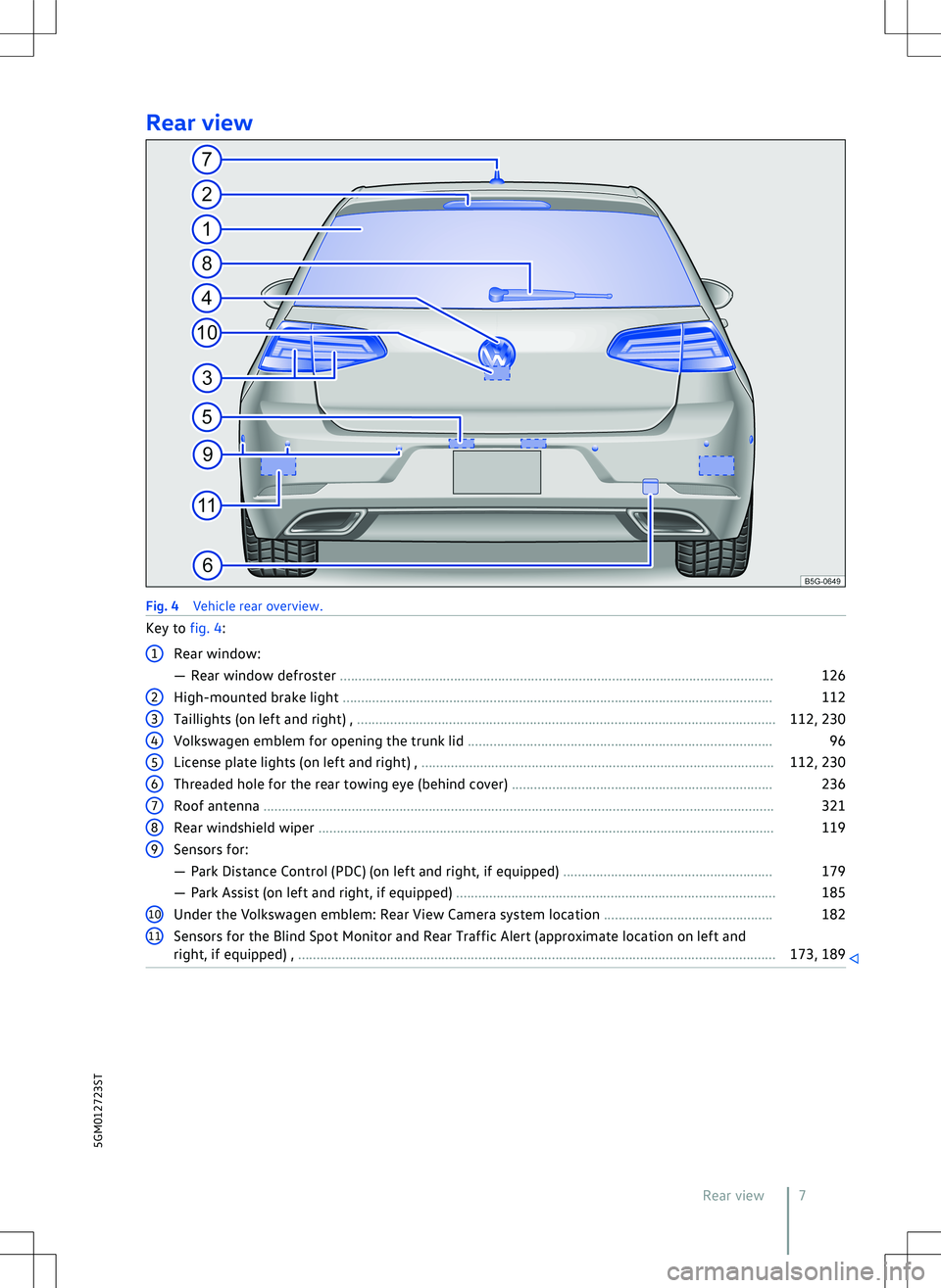 VOLKSWAGEN GOLF GTI 2020  Owners Manual 