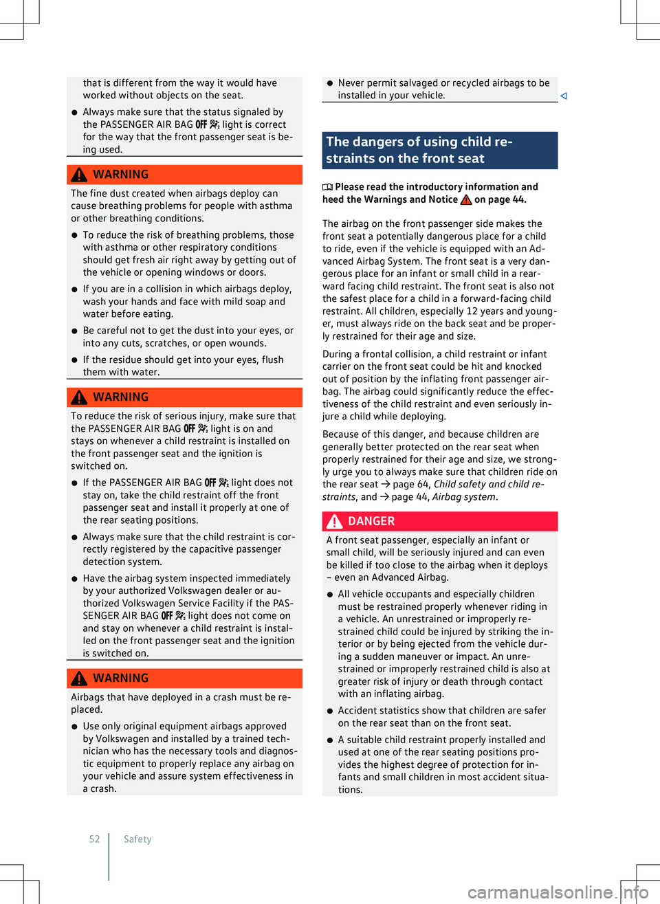 VOLKSWAGEN GOLF GTI 2022 Workshop Manual 