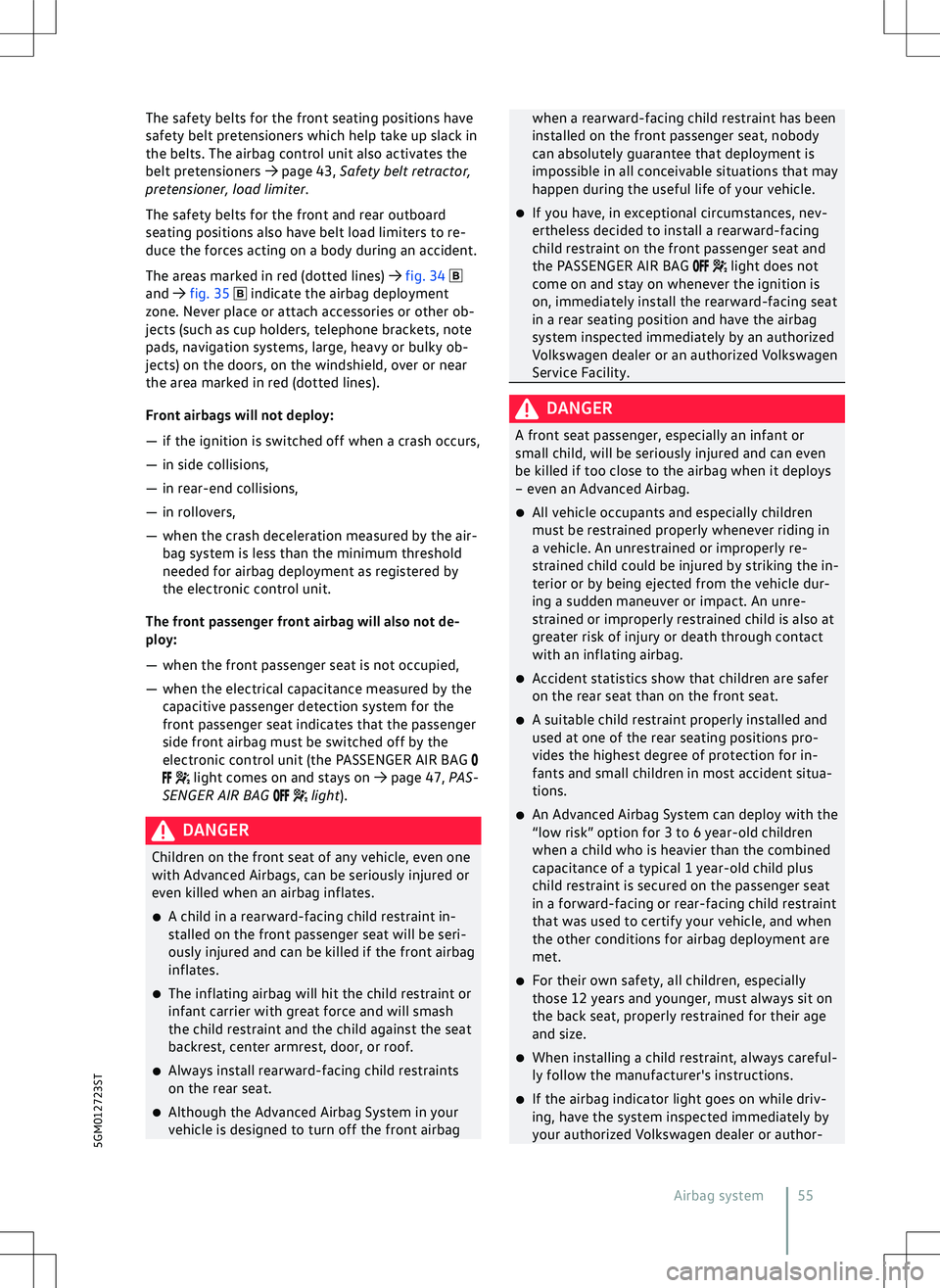 VOLKSWAGEN GOLF GTI 2022 Workshop Manual 