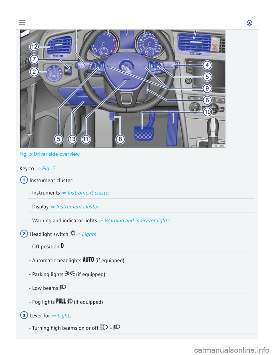 VOLKSWAGEN GOLF 7 2016 User Guide VOLKSWAGEN GOLF 7 2016 User Guide