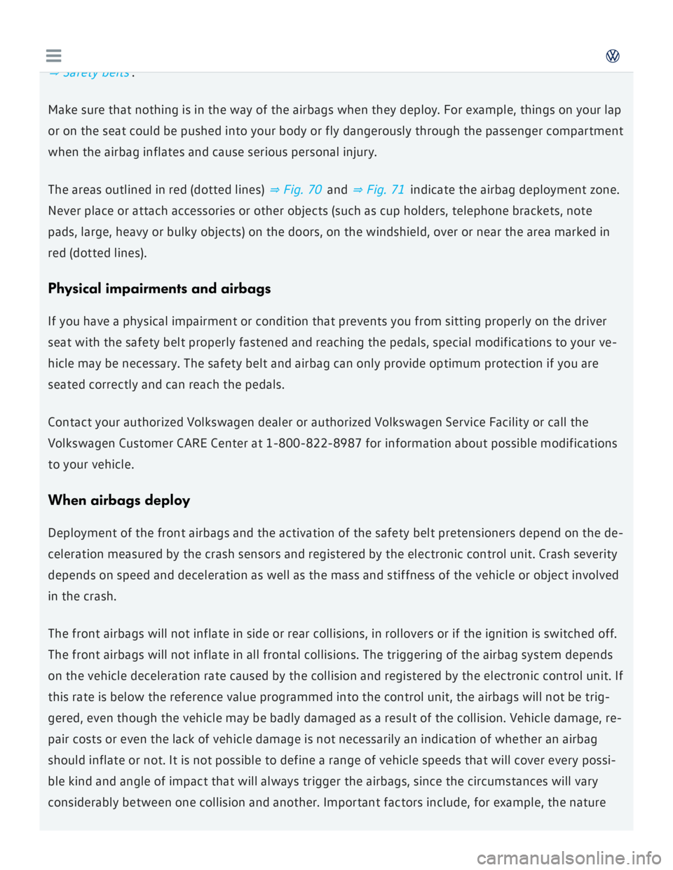 VOLKSWAGEN GOLF 7 2016  Owners Manual 
