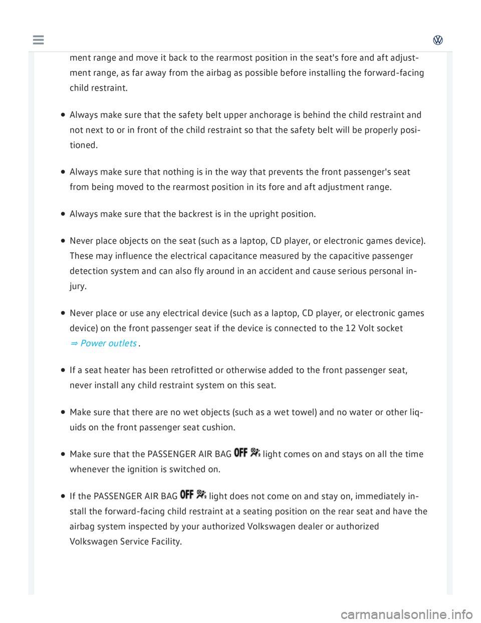 VOLKSWAGEN GOLF 7 2016  Owners Manual 
