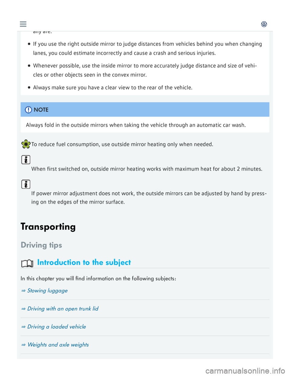 VOLKSWAGEN GOLF 7 2016  Owners Manual 