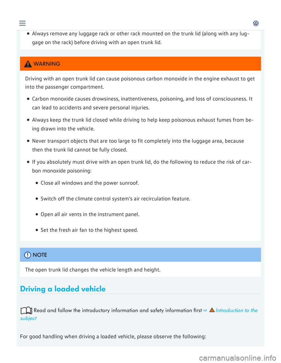 VOLKSWAGEN GOLF 7 2016  Owners Manual 