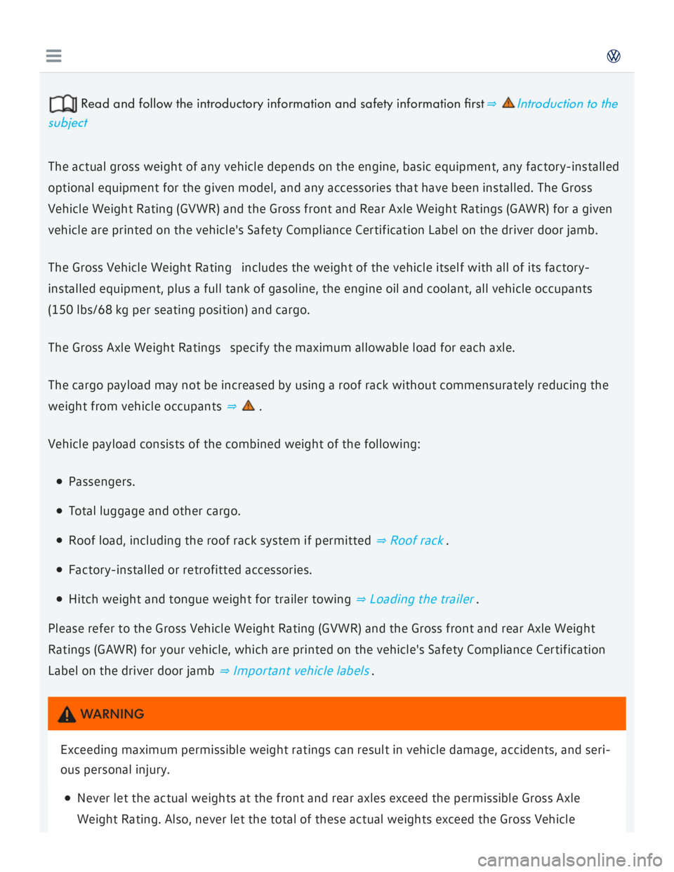 VOLKSWAGEN GOLF 7 2016  Owners Manual 