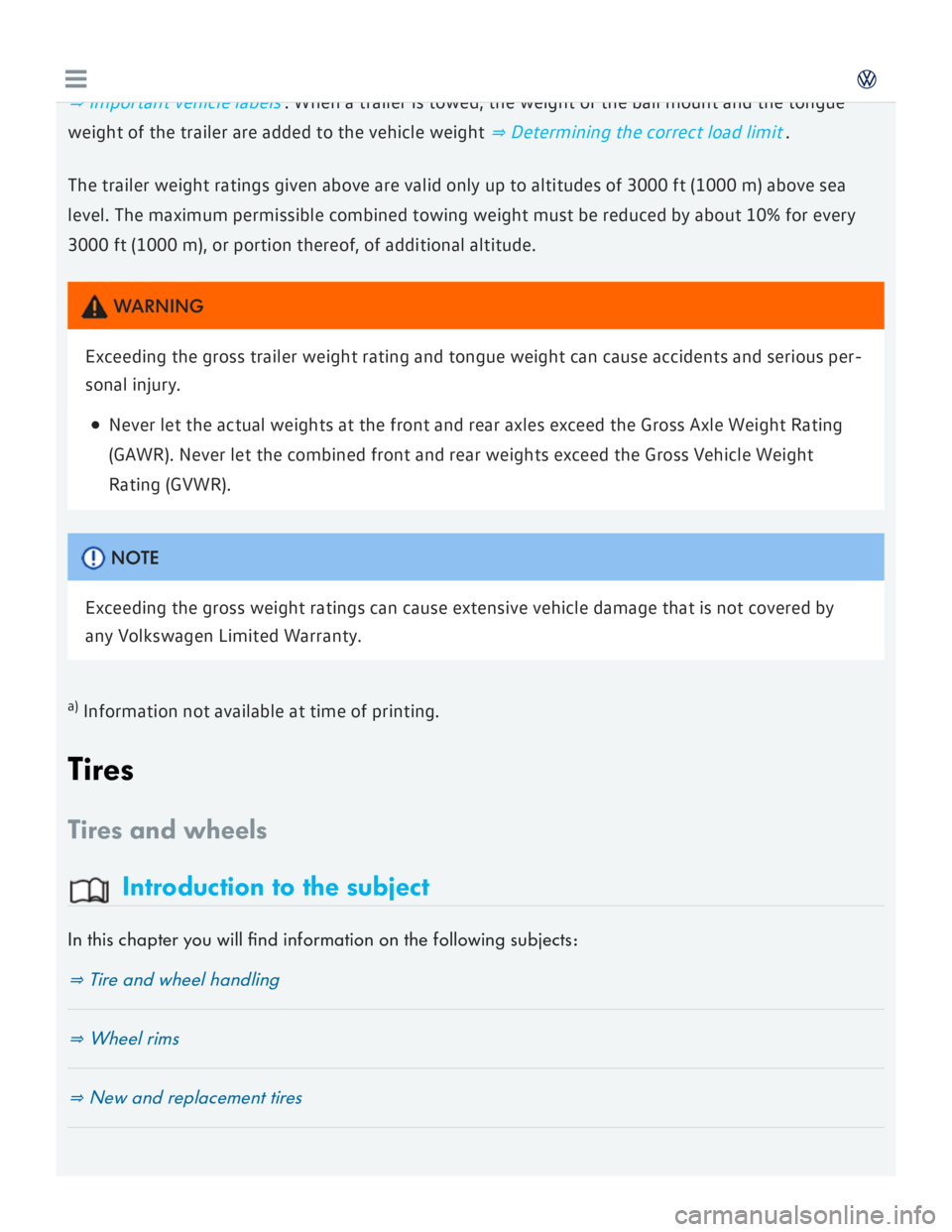 VOLKSWAGEN GOLF 7 2016  Owners Manual 