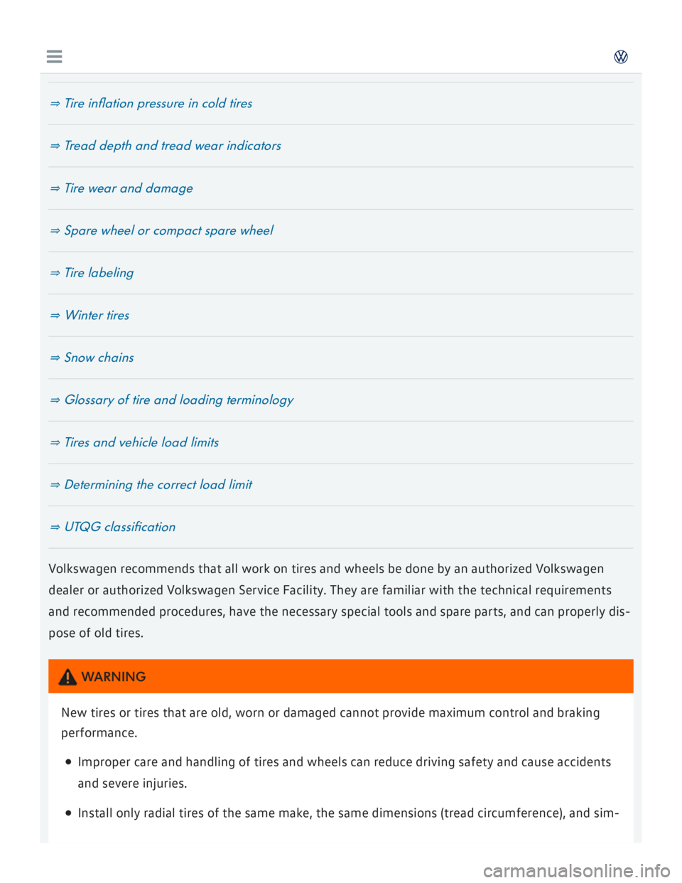 VOLKSWAGEN GOLF 7 2016  Owners Manual 