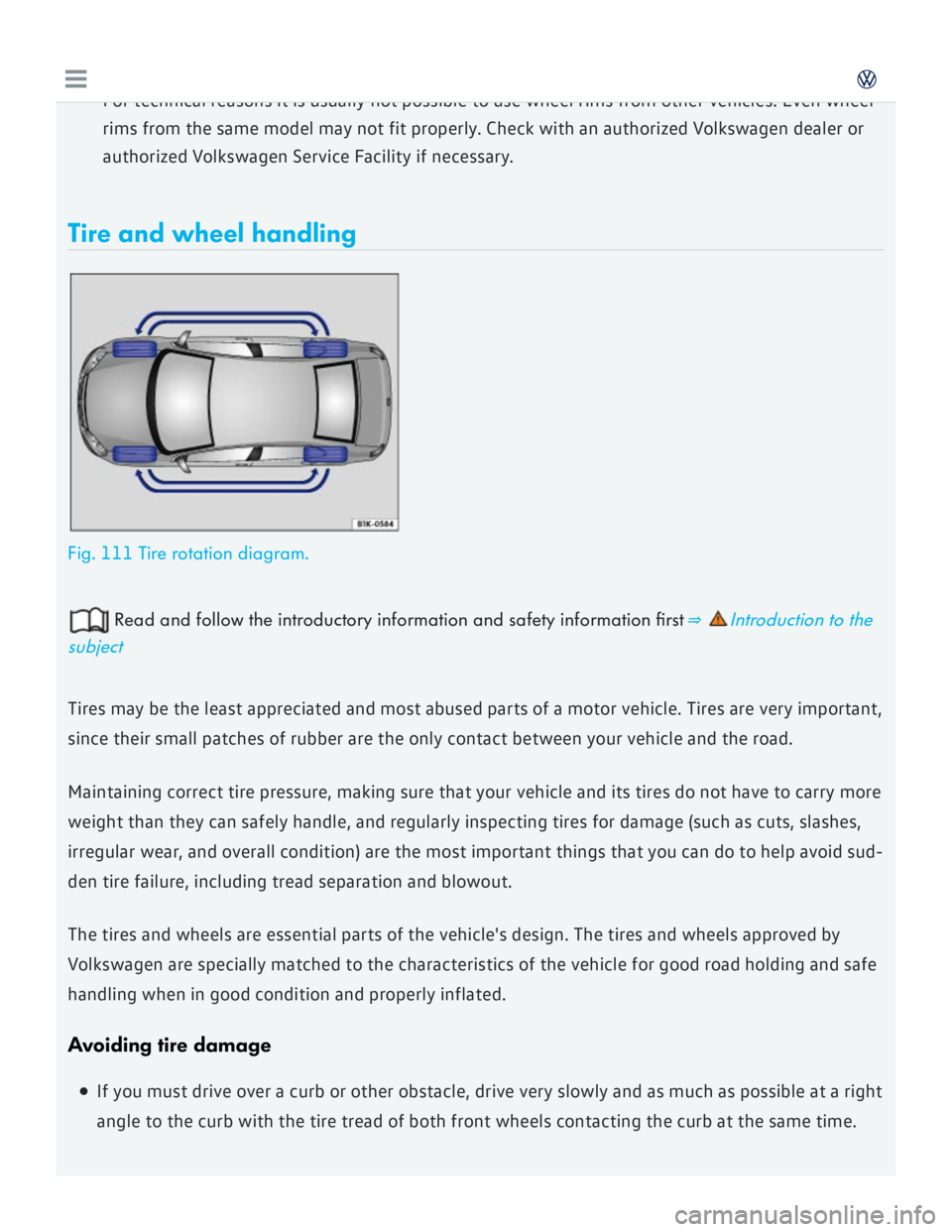 VOLKSWAGEN GOLF 7 2016  Owners Manual 