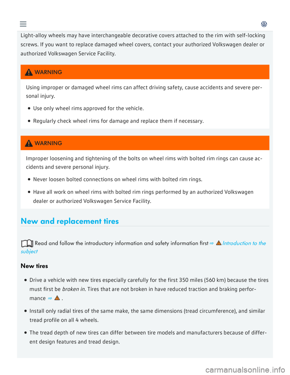 VOLKSWAGEN GOLF 7 2016  Owners Manual 