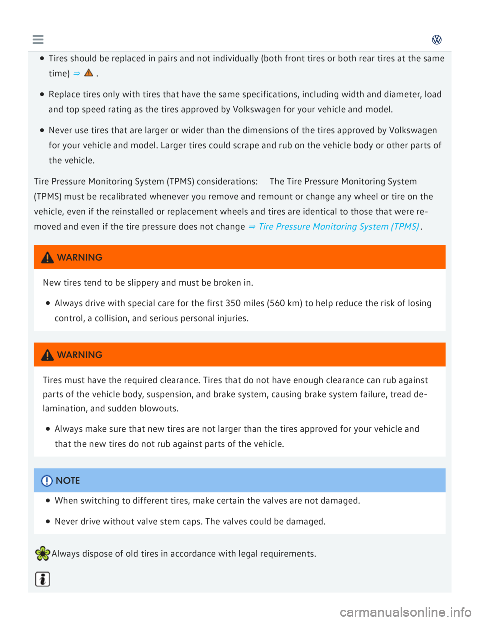 VOLKSWAGEN GOLF 7 2016  Owners Manual 