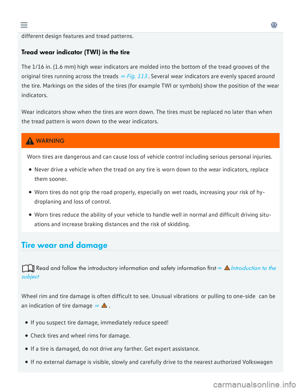 VOLKSWAGEN GOLF 7 2016  Owners Manual 