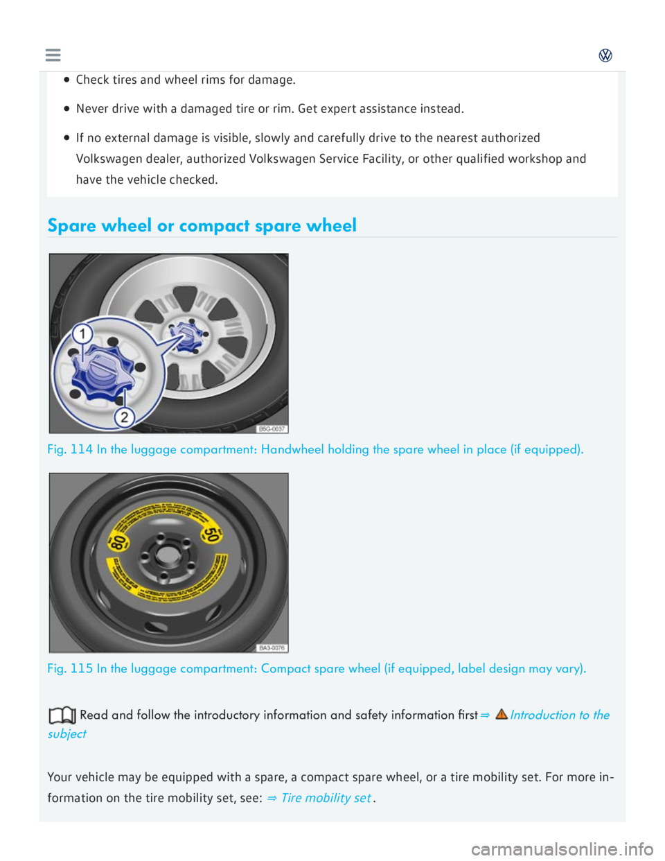 VOLKSWAGEN GOLF 7 2016  Owners Manual 