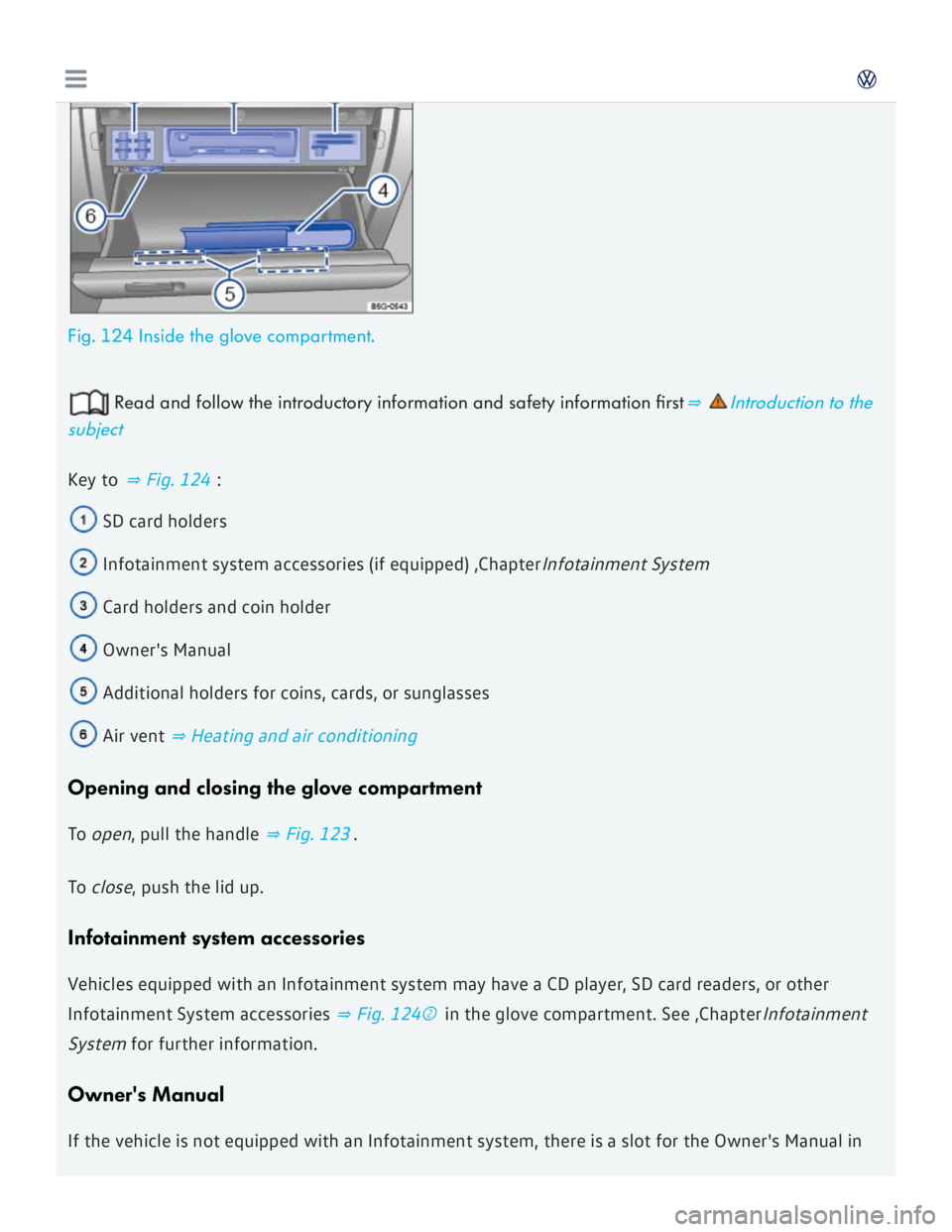 VOLKSWAGEN GOLF 7 2016  Owners Manual 