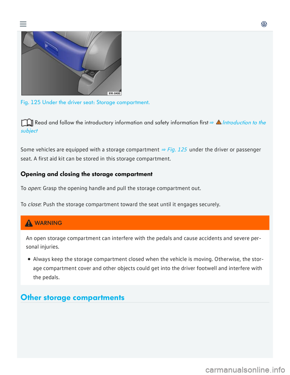 VOLKSWAGEN GOLF 7 2016  Owners Manual 