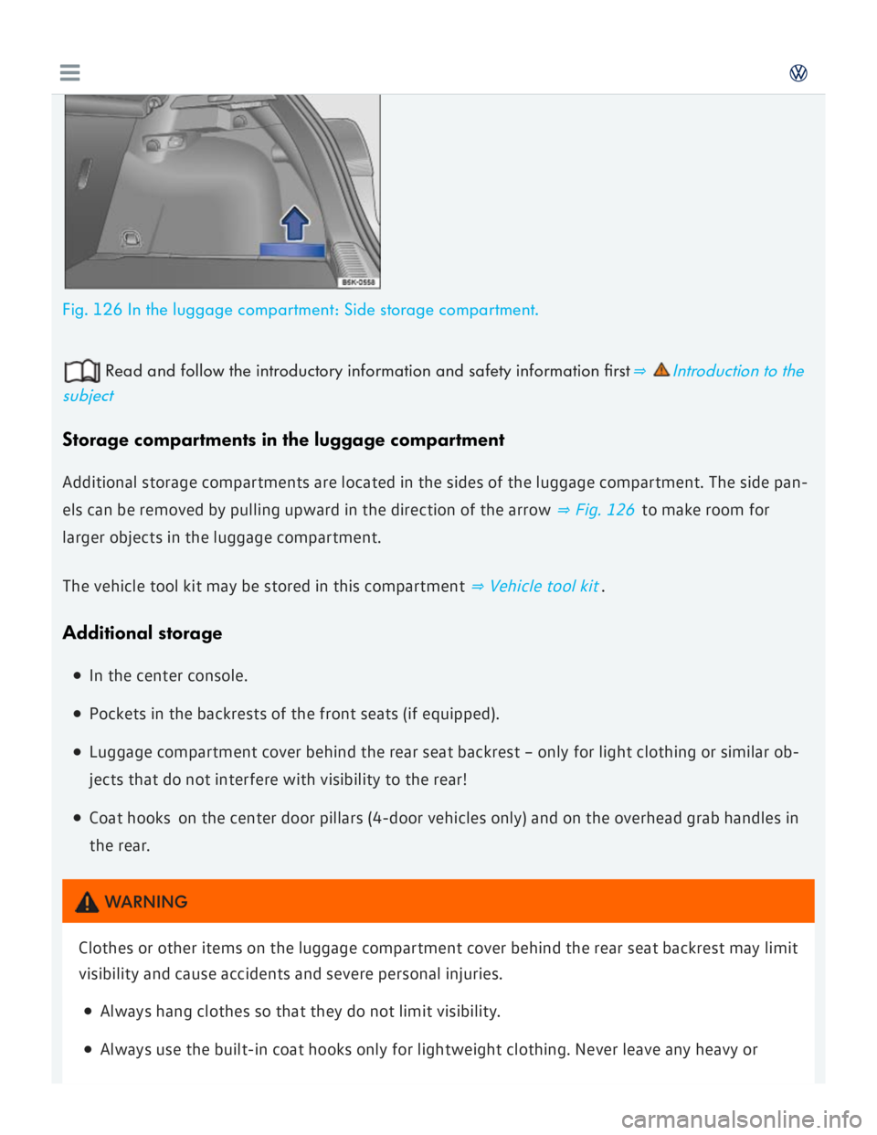 VOLKSWAGEN GOLF 7 2016  Owners Manual 