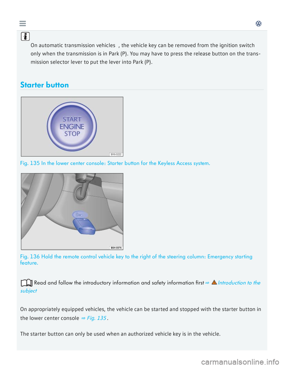 VOLKSWAGEN GOLF 7 2016  Owners Manual 