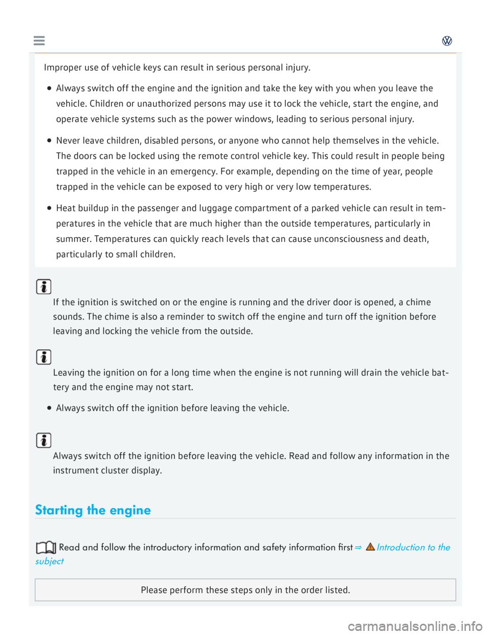 VOLKSWAGEN GOLF 7 2016  Owners Manual 