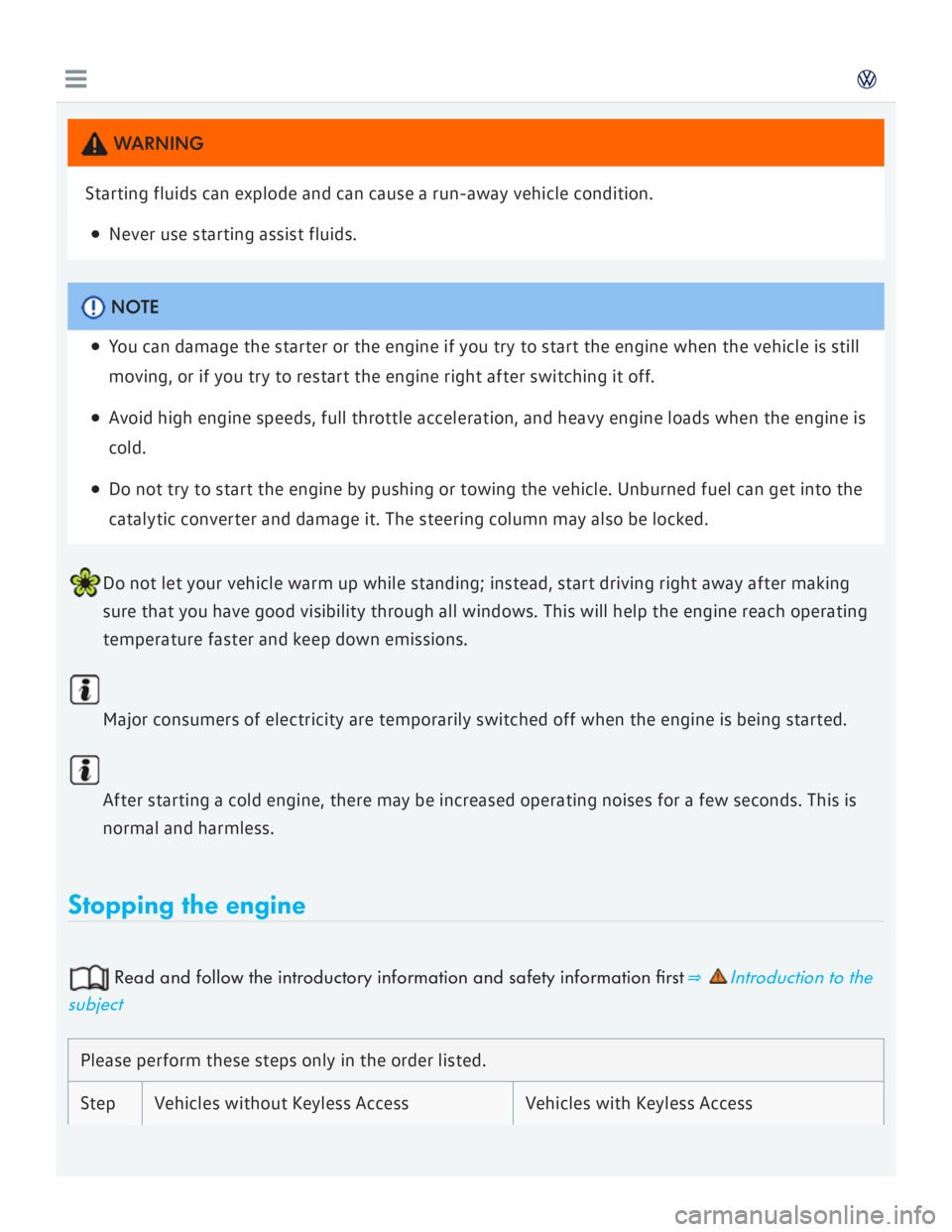 VOLKSWAGEN GOLF 7 2016  Owners Manual 