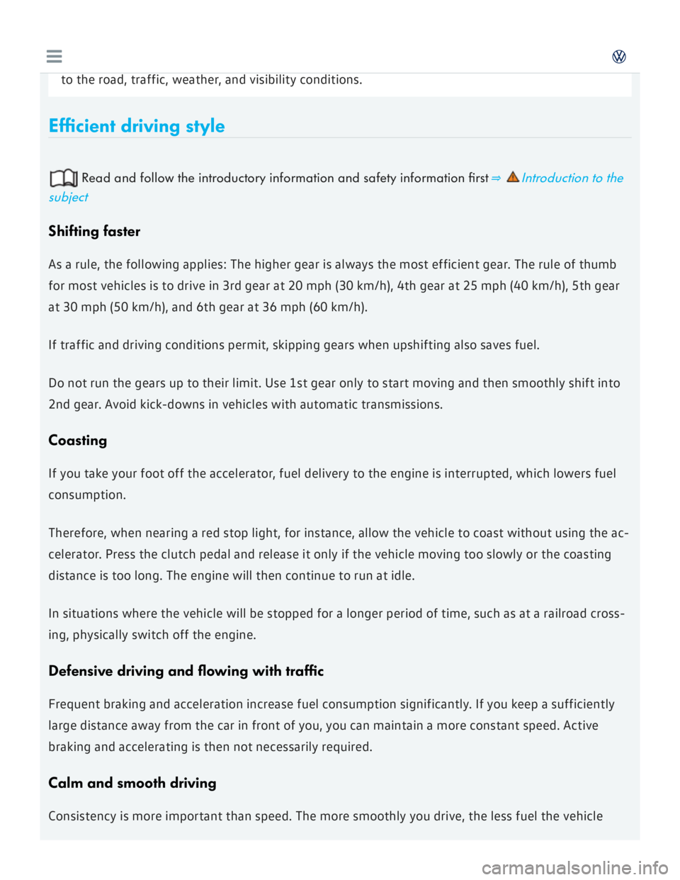 VOLKSWAGEN GOLF 7 2016  Owners Manual 