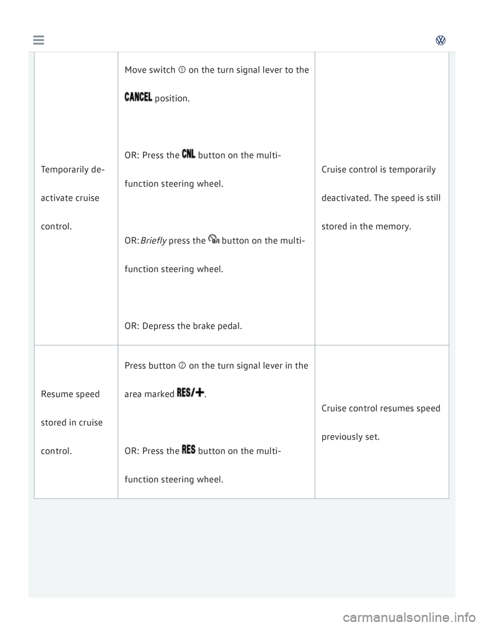 VOLKSWAGEN GOLF 7 2016  Owners Manual 
