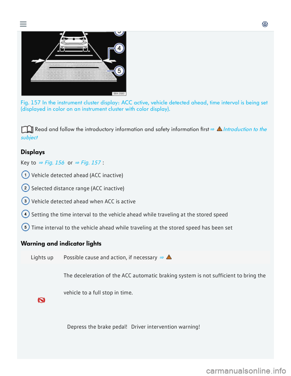 VOLKSWAGEN GOLF 7 2016  Owners Manual 