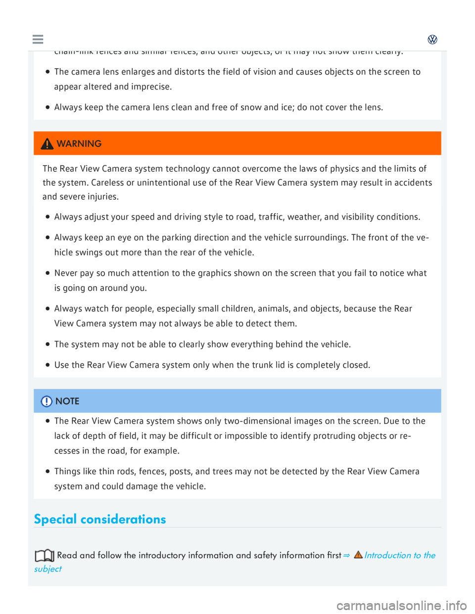 VOLKSWAGEN GOLF 7 2016  Owners Manual 