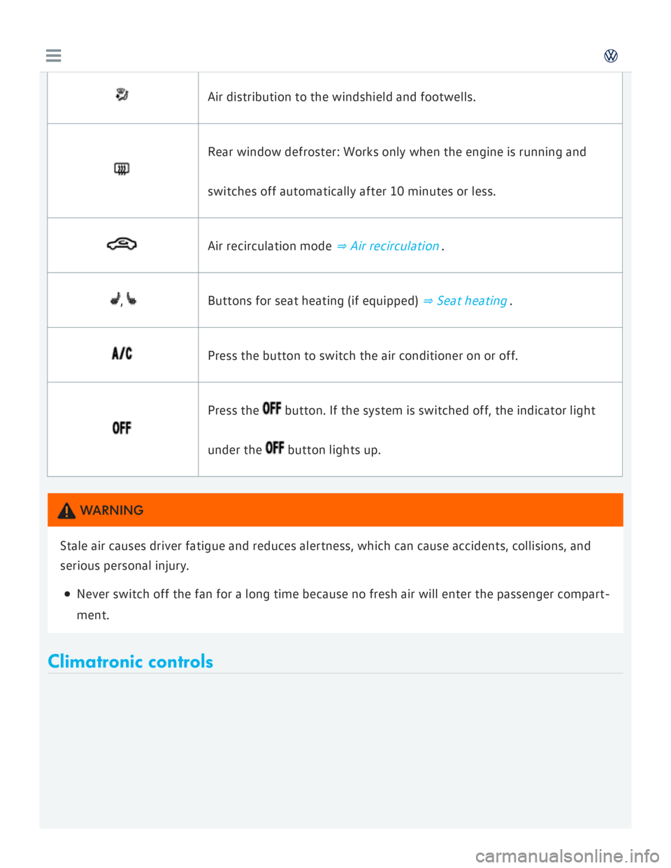 VOLKSWAGEN GOLF 7 2016  Owners Manual 