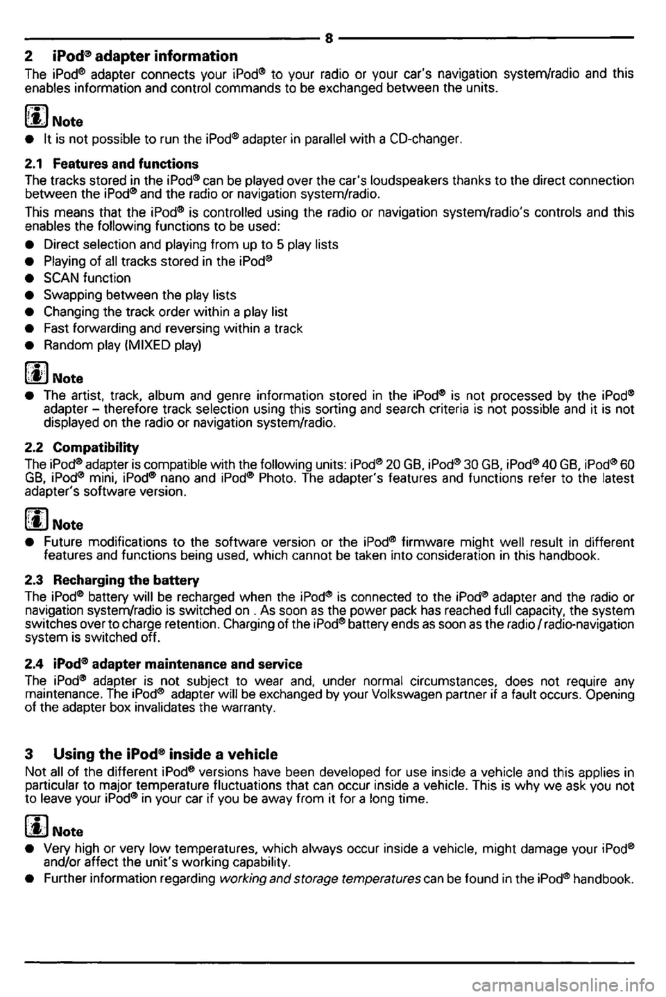 VOLKSWAGEN GOLF MK5 2006  Owners Manual 