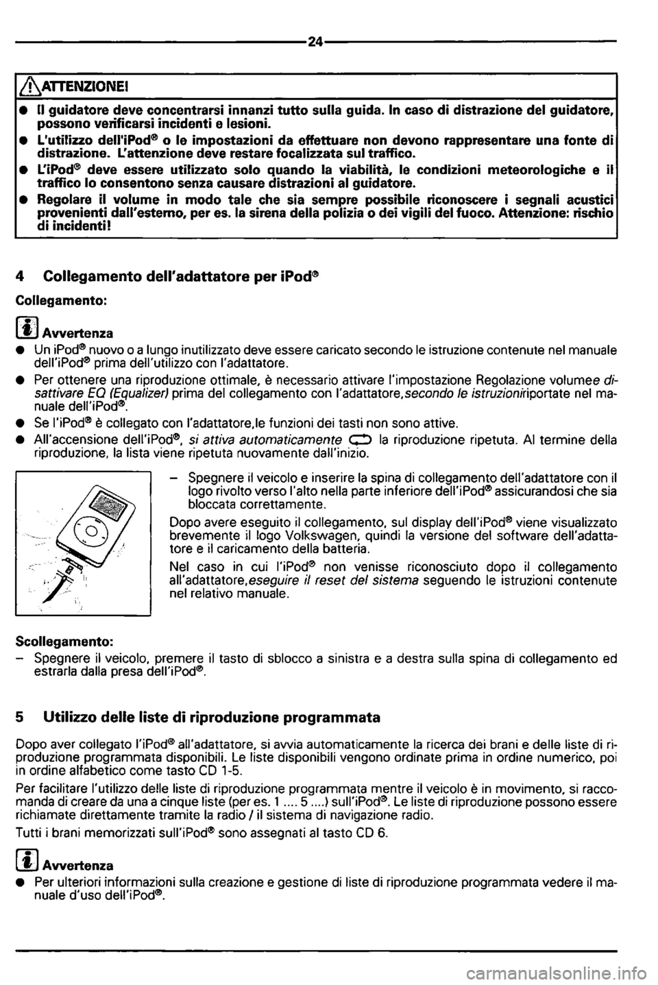 VOLKSWAGEN GOLF MK5 2006  Owners Manual 