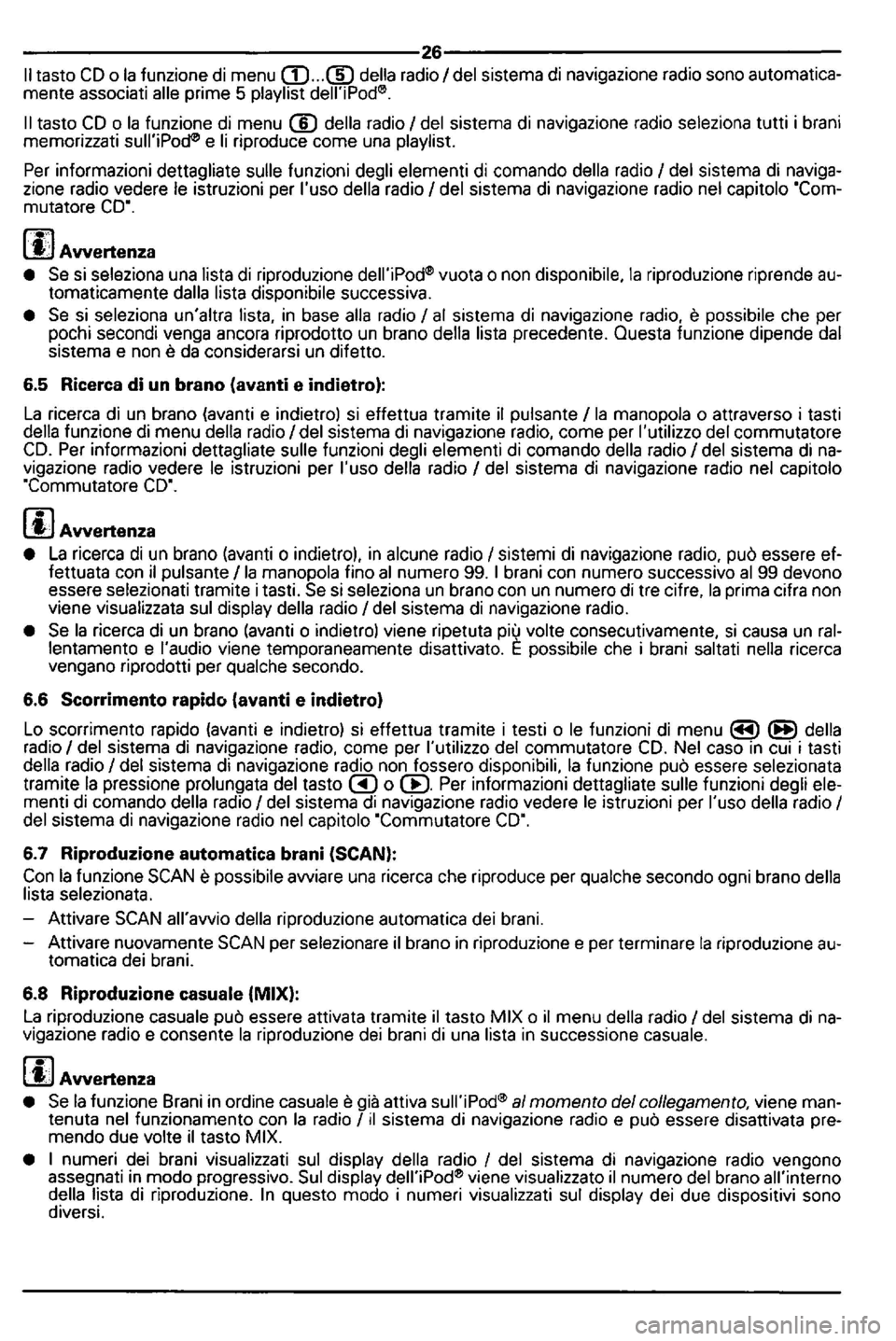 VOLKSWAGEN GOLF MK5 2006  Owners Manual 