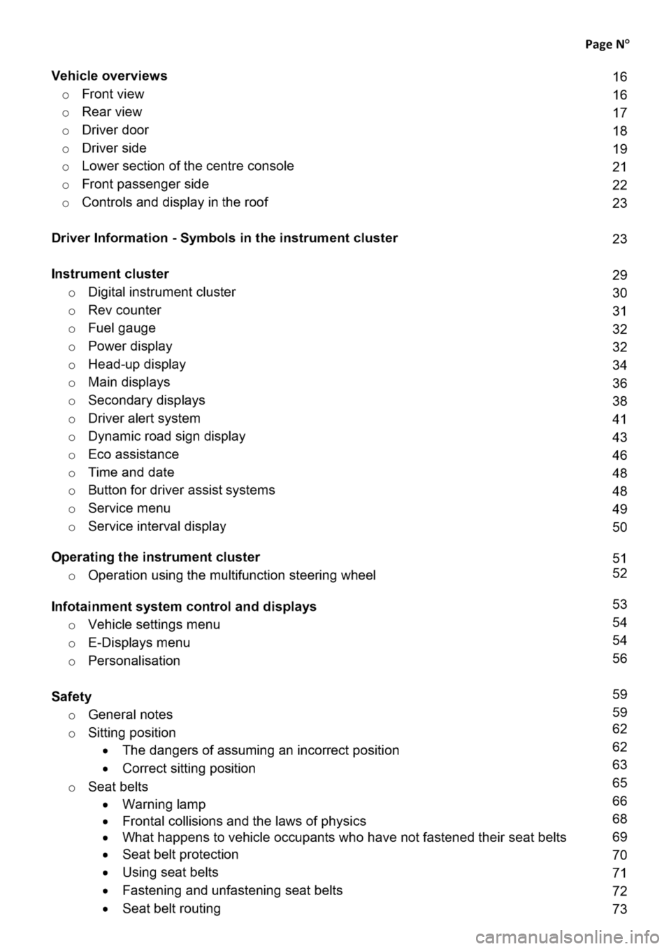VOLKSWAGEN GOLF 8 GTE 2020 Owners Manual ageN
ehovervws
Frontvw
oRearvw
oDrerdoor
oDrerse
oLowersectnofthecentreconso
oFrontpassengerse
oControanddpytheroof
16
16
17
18
19
21
22
23
rerformatn-Symbothestrumentcster3
strumentcster
Daistrumentc VOLKSWAGEN GOLF 8 GTE 2020 Owners Manual ageN
ehovervws
Frontvw
oRearvw
oDrerdoor
oDrerse
oLowersectnofthecentreconso
oFrontpassengerse
oControanddpytheroof
16
16
17
18
19
21
22
23
rerformatn-Symbothestrumentcster3
strumentcster
Daistrumentc